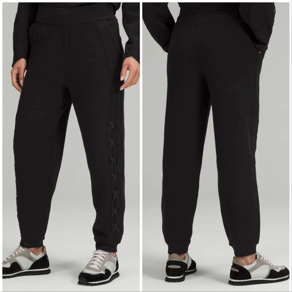 Lululemon Braided Detail High-Rise Jogger Black - Picture 1 of 8